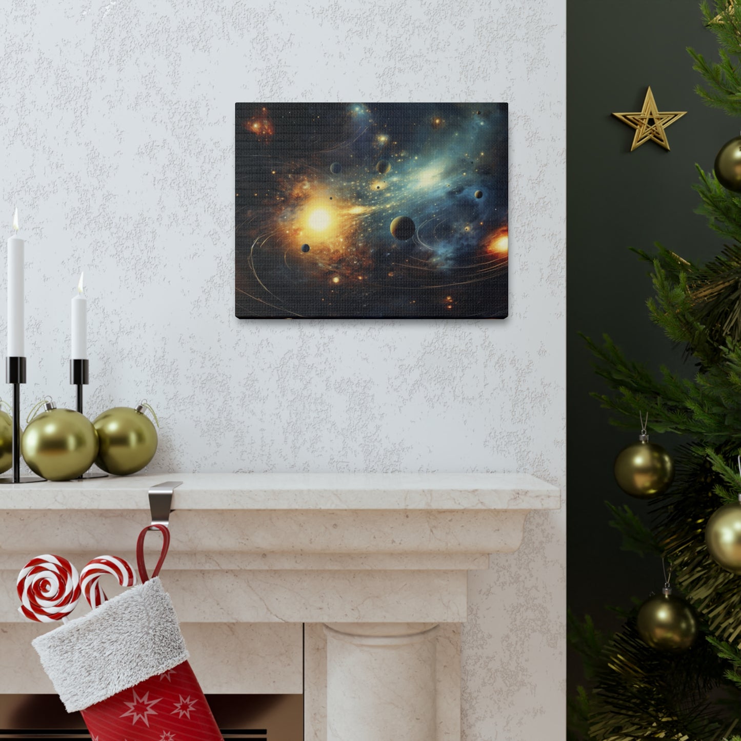 Galaxy Canvas Art