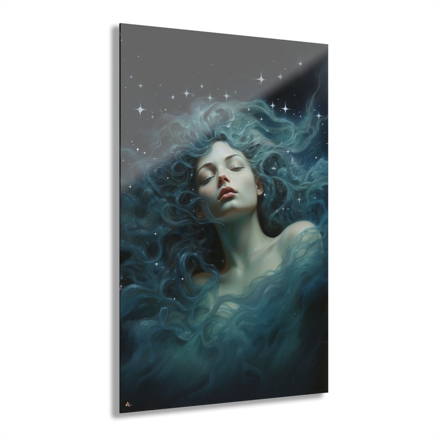 Ethereal Dream, No Background, Space Concept Style, Acrylic Wall Art