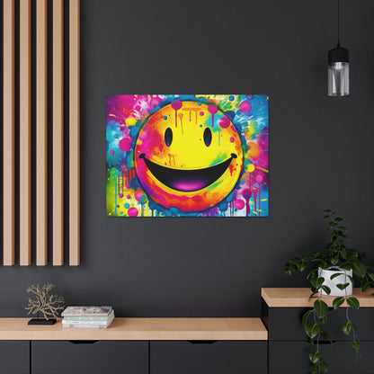 Just Smile Canvas Art