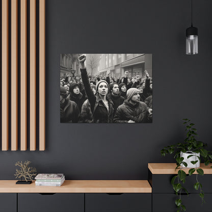 Protest Canvas Art