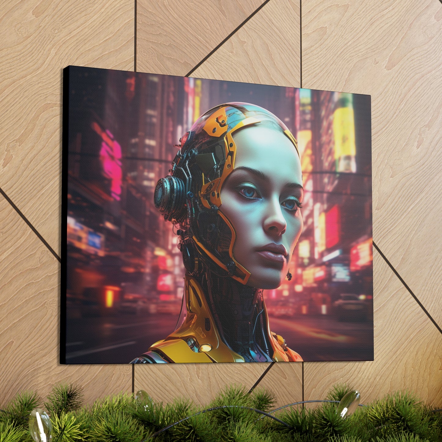 Fashion Bot Canvas Art