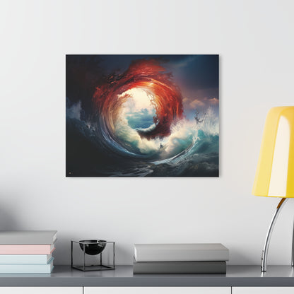 Sea Portal, Abstract Concept Style, Acrylic Wall Art