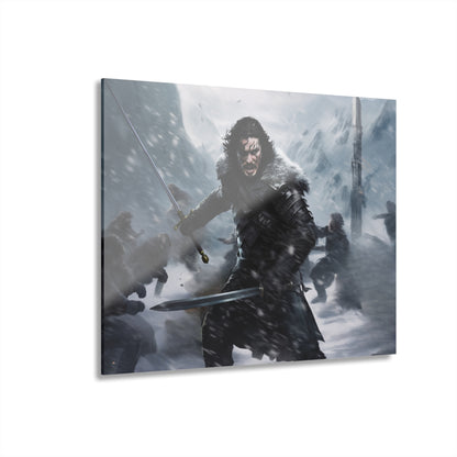 Snow, GOT, tv show, Concept Style, Acrylic Wall Art