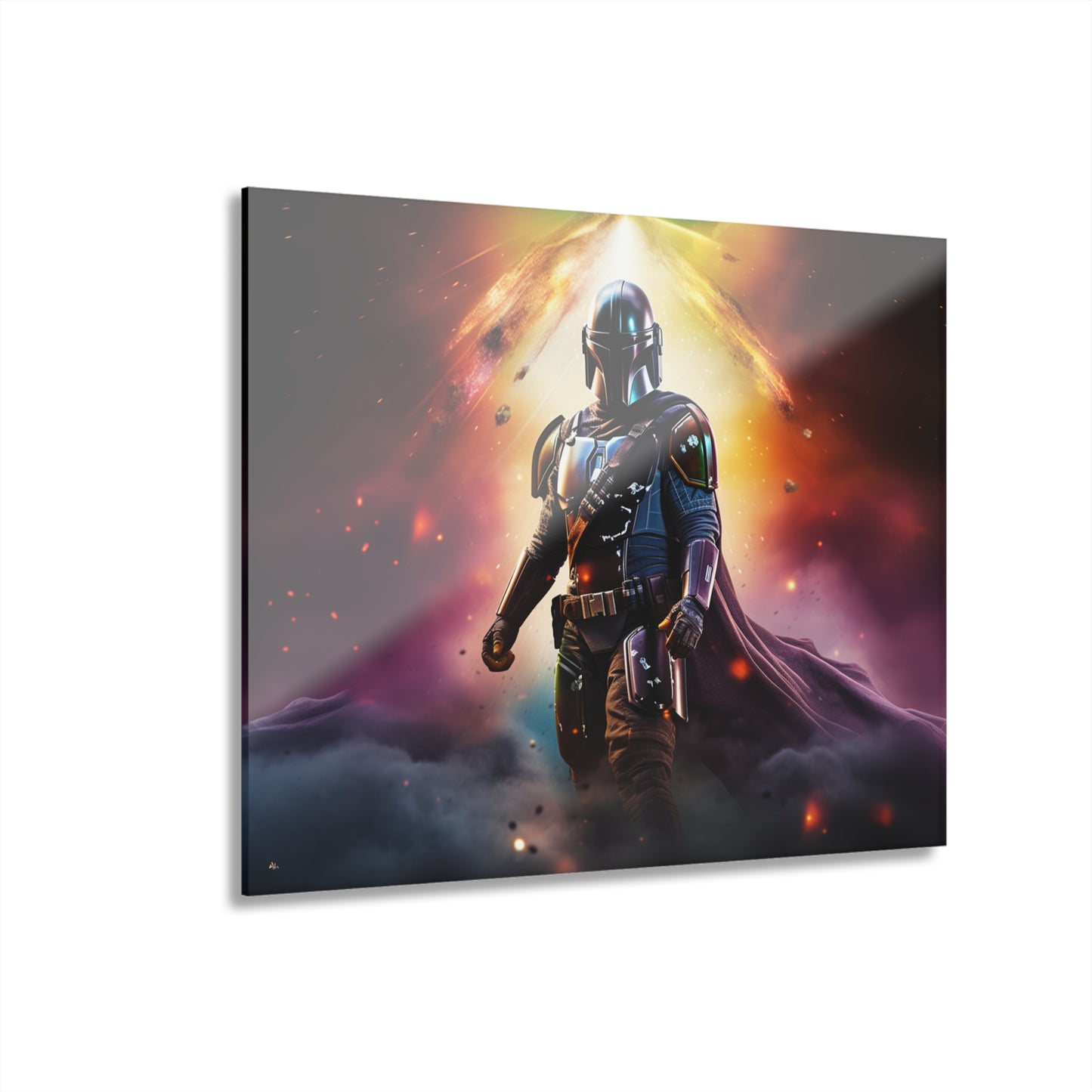 Mando, Pop Culture Concept Style, Acrylic Wall Art