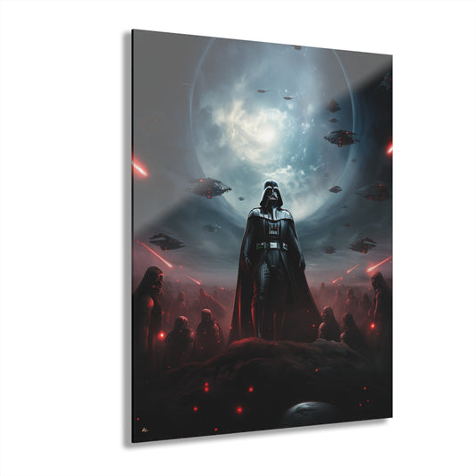 Conqueror Vader, Expression Concept Style, Acrylic Wall Art