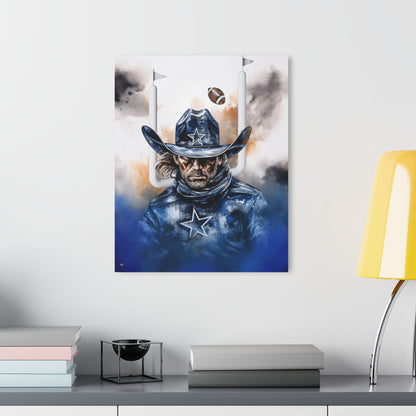 Cowboys, Football Fan, Colorsplash Concept Style, Acrylic Wall Art