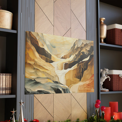 Mountain Range Canvas Art