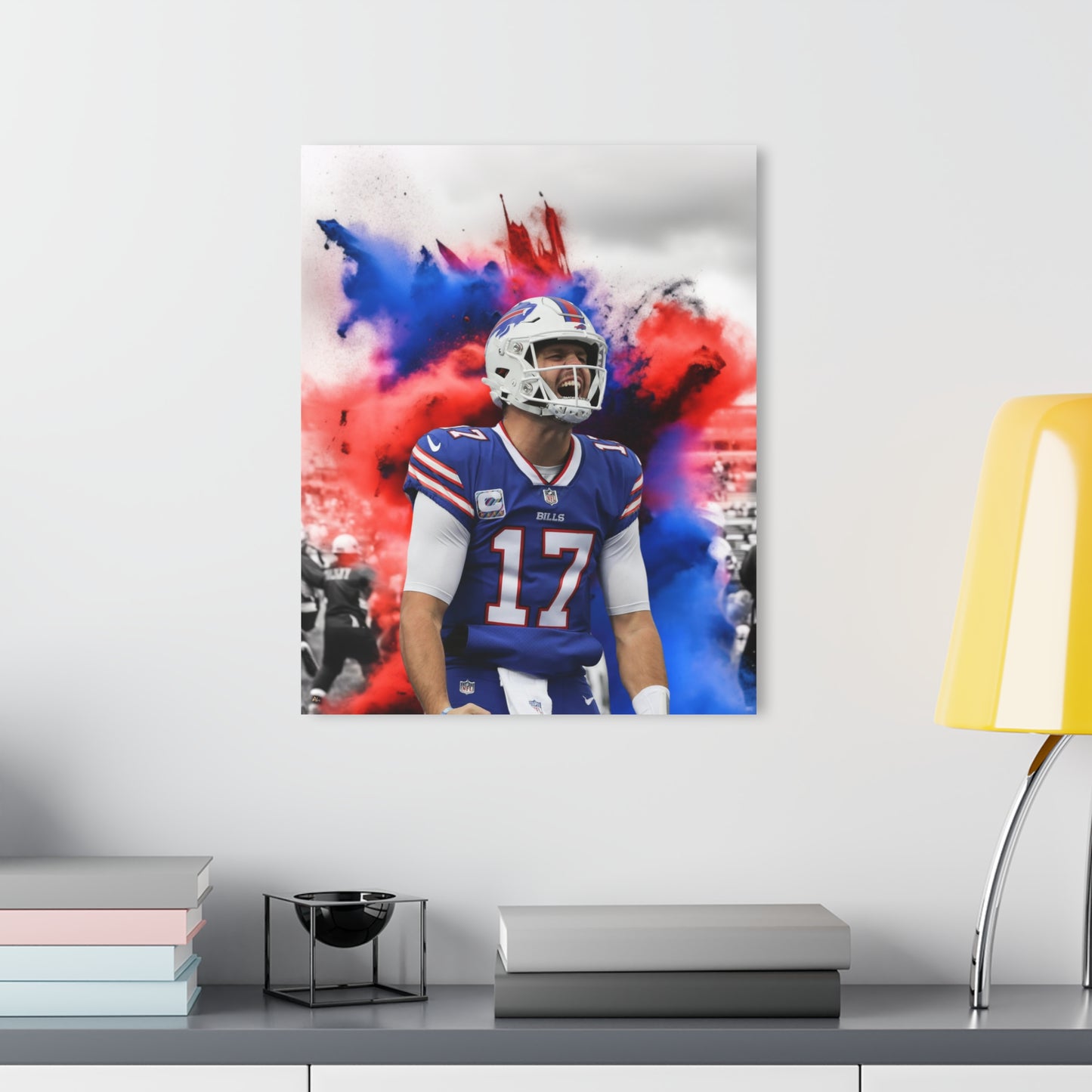 Allen, Bills Fan Concept, Football Lover, Acrylic Wall Art