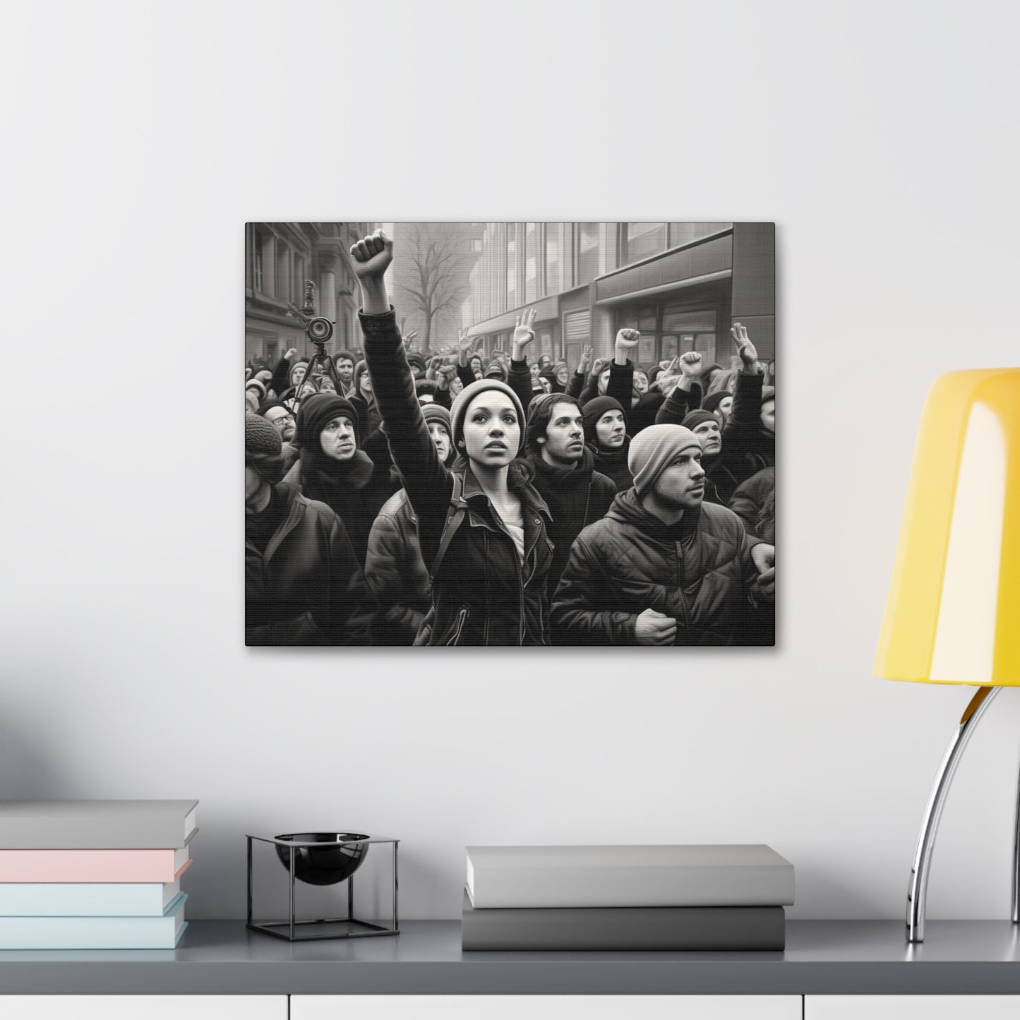 Protest Canvas Art