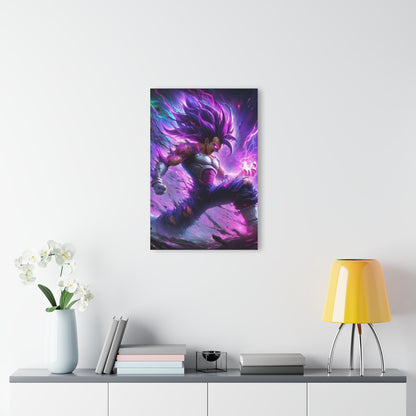 Ultra Ego Vegeta 3, Dragonball Fan Concept Style, Acrylic Wall Art