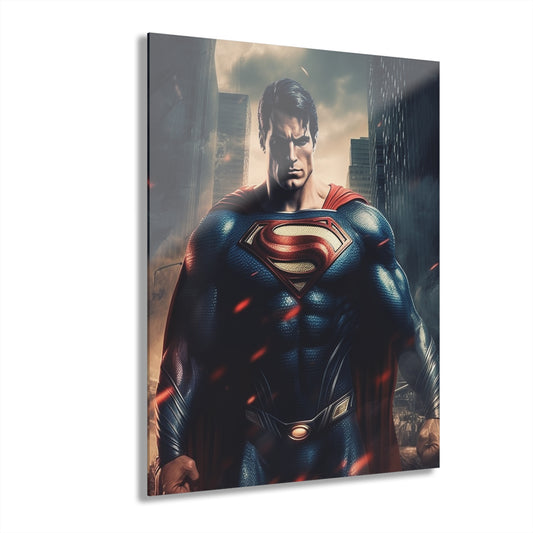 Superman, DC Concept Style, Acrylic Wall Art