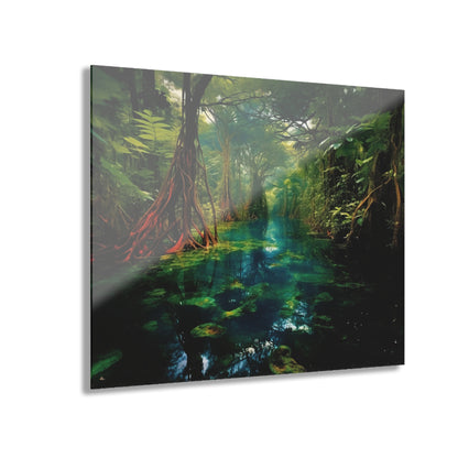 Amazon, Landscape, Concept, Acrylic Wall Art