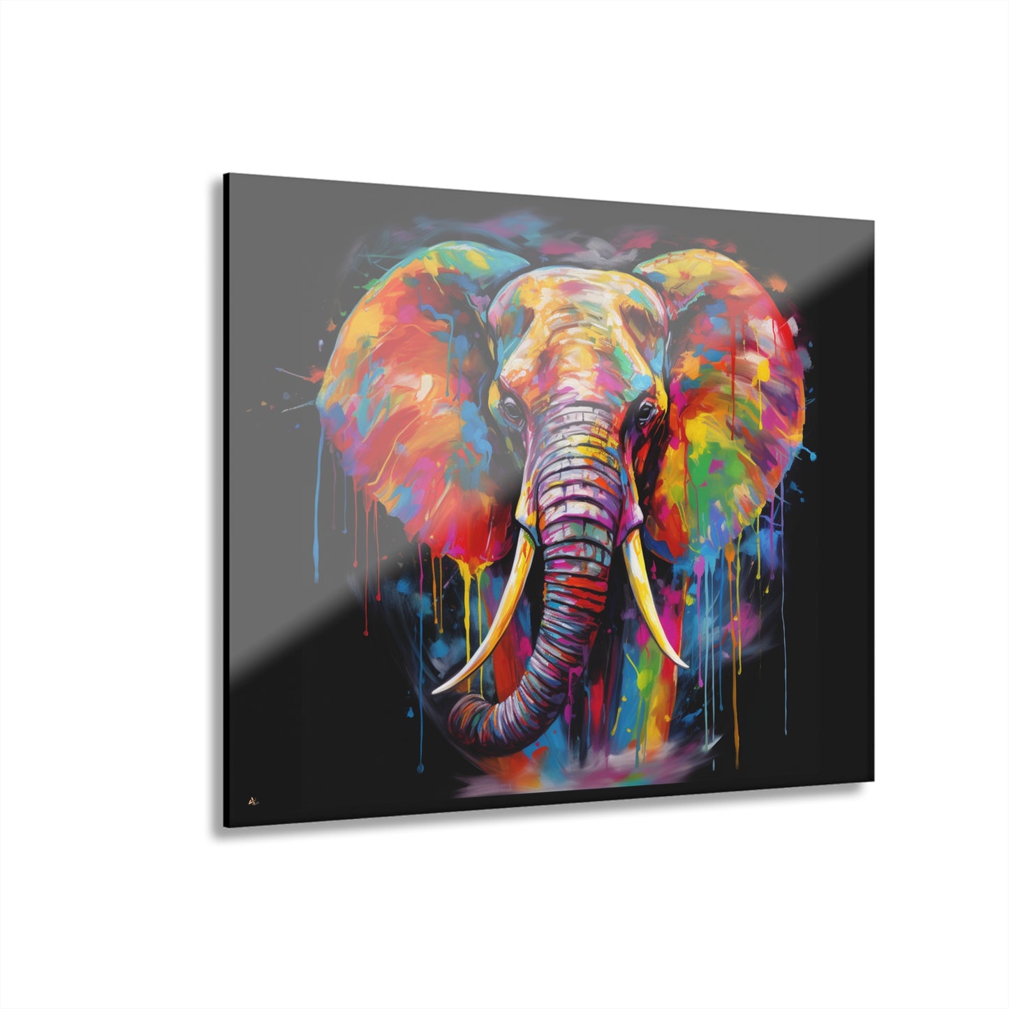 Tusk, No Background, Animals Concept Style, Acrylic Wall Art