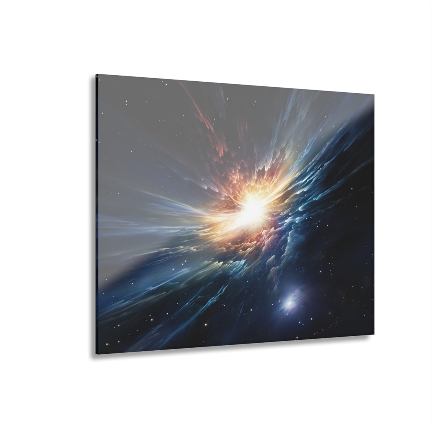 Galaxy Bomb, Space Concept Style, Acrylic Wall Art