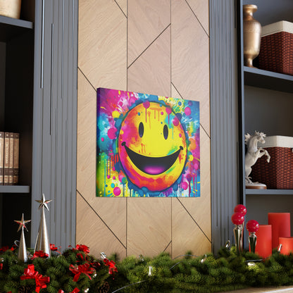 Just Smile Canvas Art