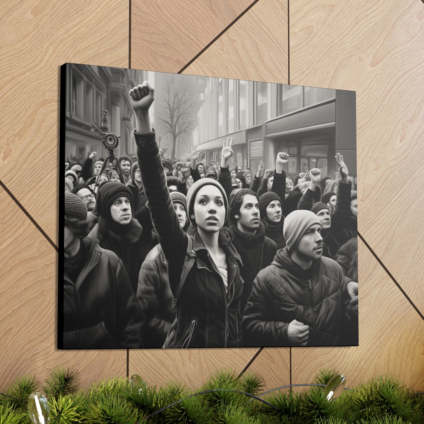 Protest Canvas Art