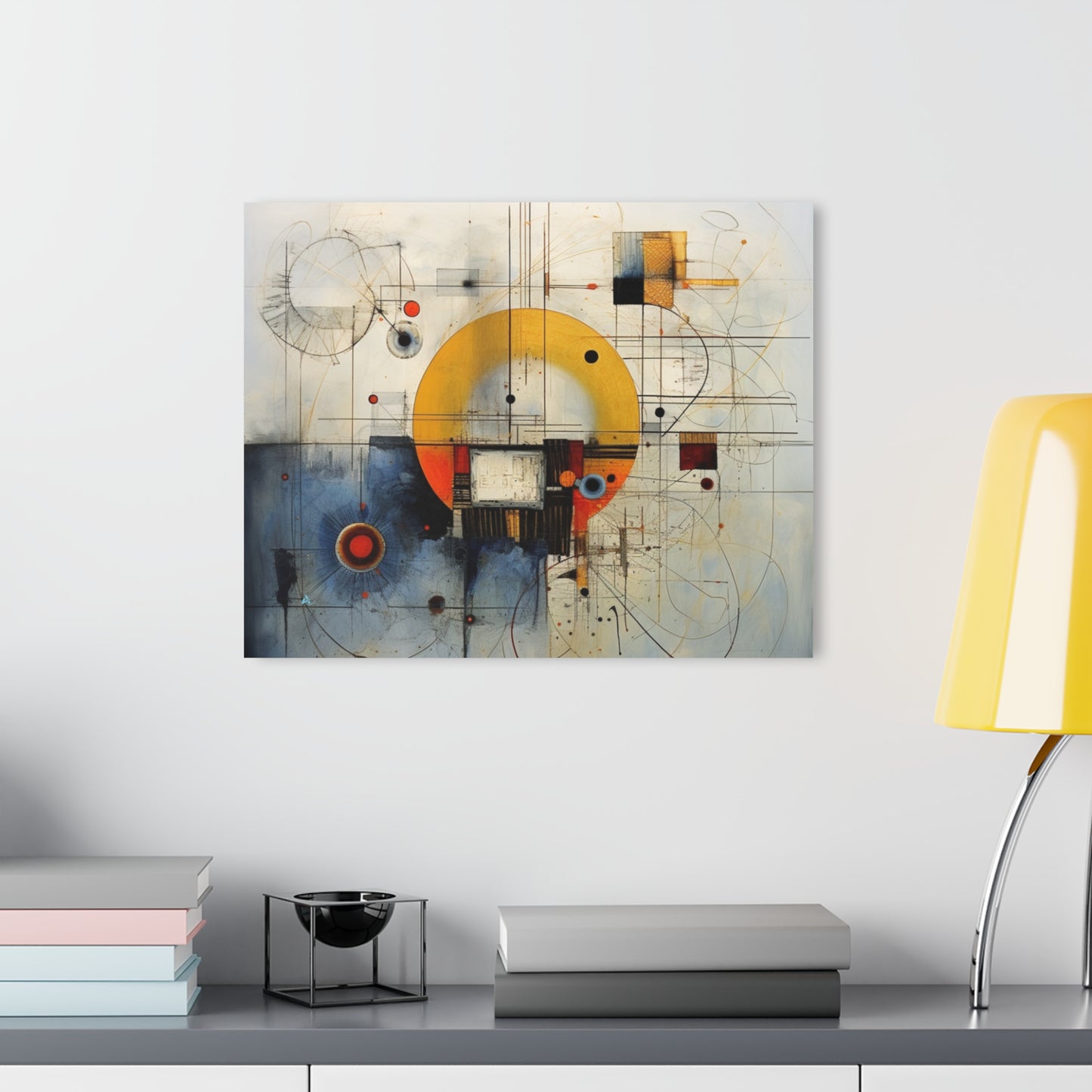 Geometry Reimagined, Abstract Concept, Acrylic Wall Art