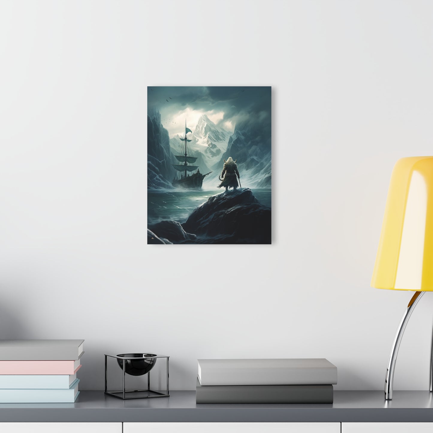 Norse Viking, Mythology, Original Concept Style, Acrylic Wall Art