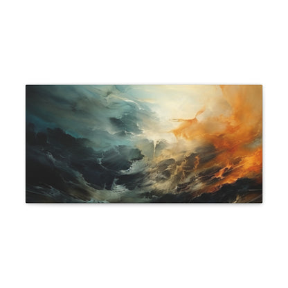 Fire storm Canvas