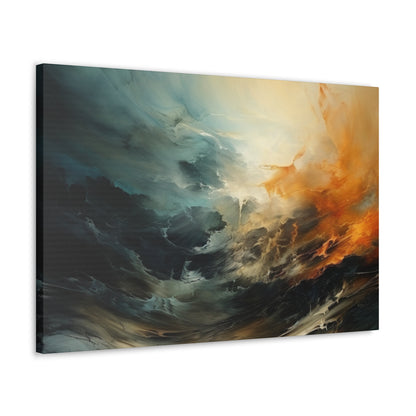 Fire storm Canvas