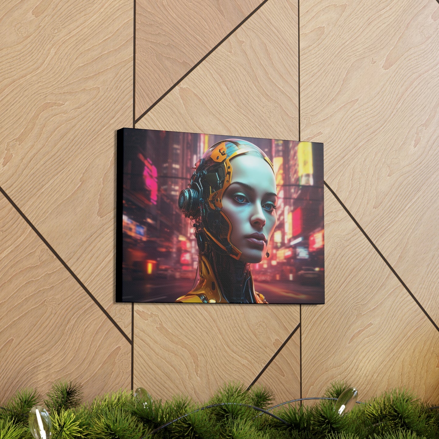 Fashion Bot Canvas Art