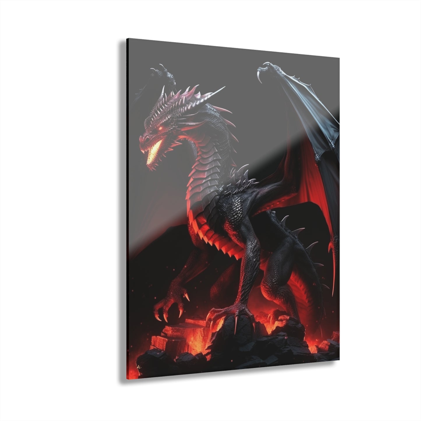 Burn, Animal Concept Style, Acrylic Wall Art