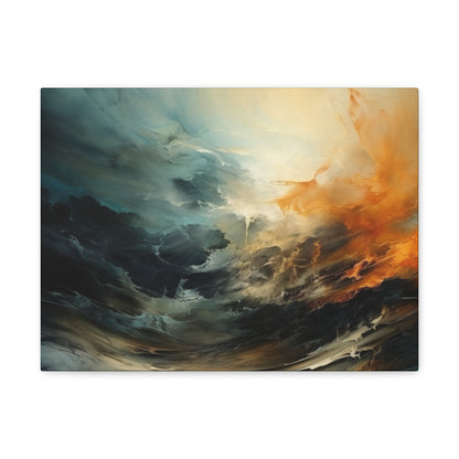 Fire storm Canvas