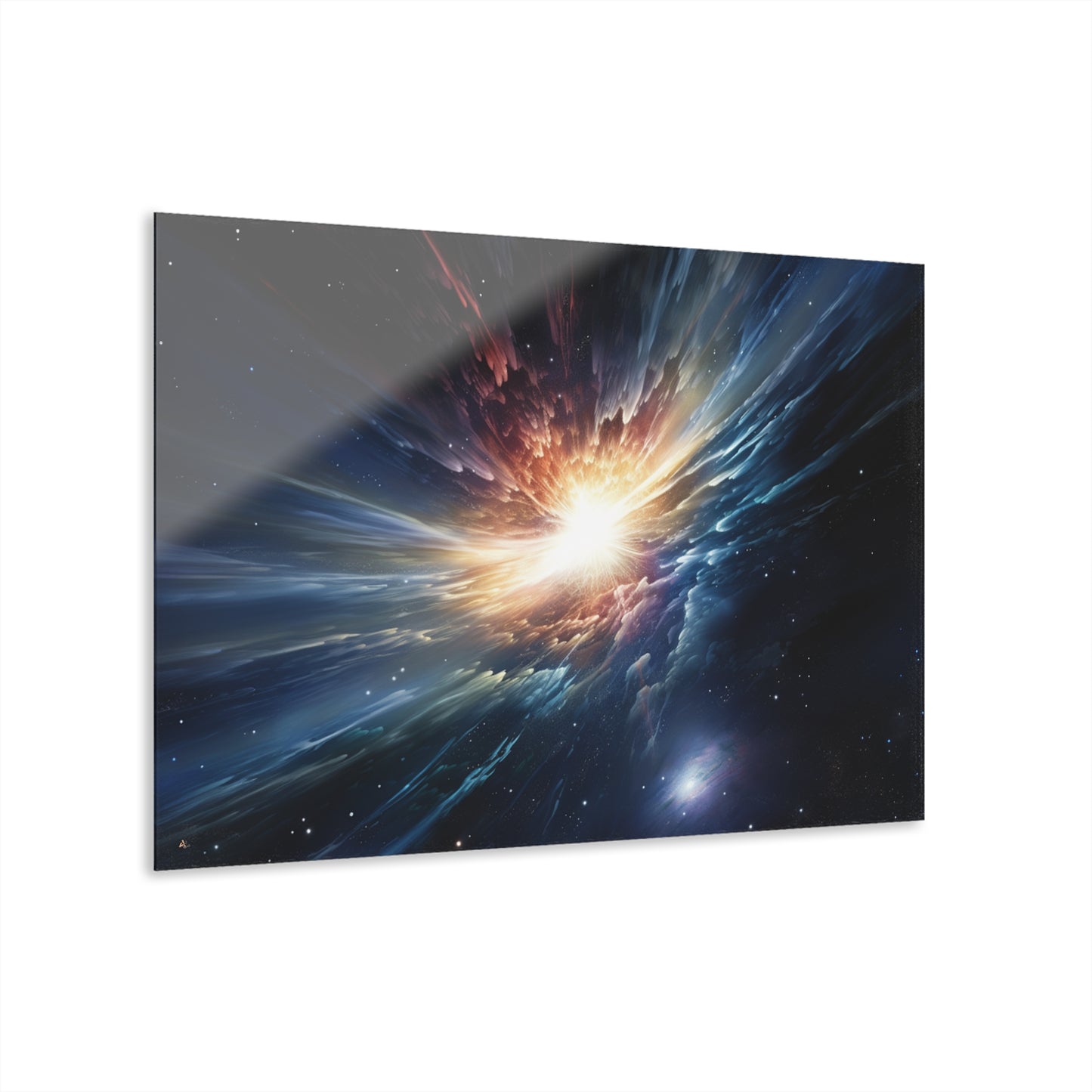 Galaxy Bomb, Space Concept Style, Acrylic Wall Art