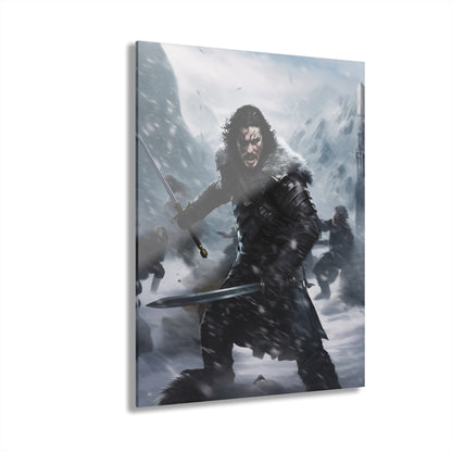 Snow, GOT, tv show, Concept Style, Acrylic Wall Art