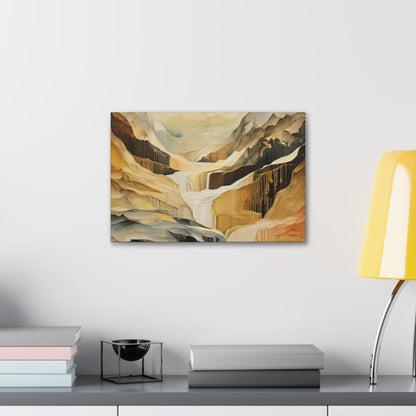 Mountain Range Canvas Art