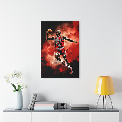 Air Jordan Color Splash, Basketball Fan Concept Style, Acrylic Wall Art