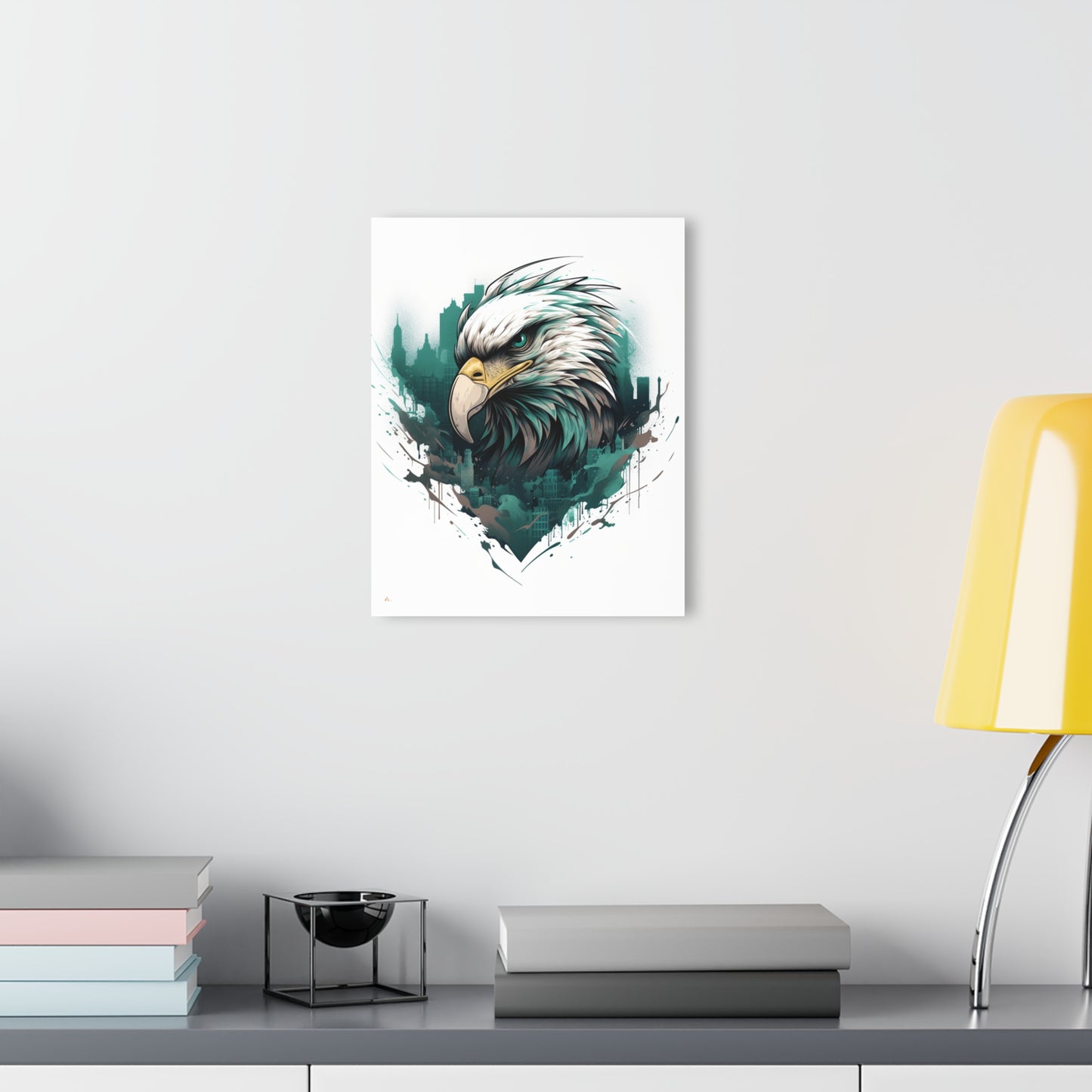 Eagle's Ascent, Philadelphia, Football, Fan Concept Style, Acrylic Wall Art