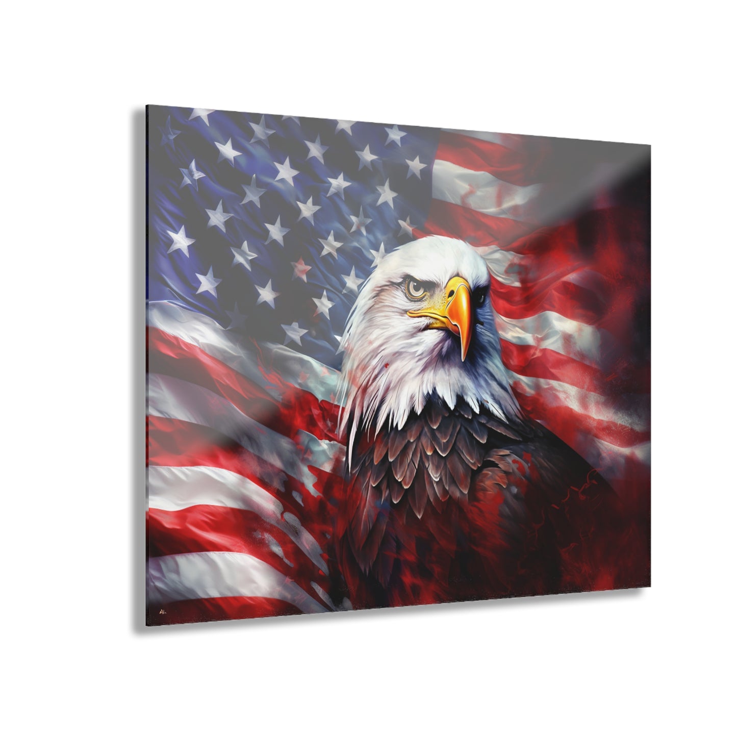 America, Eagle, Flag, Concept, Acrylic Wall Art