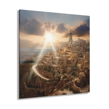 Biblical, Landscape, Location, Concept, Acrylic Wall Art