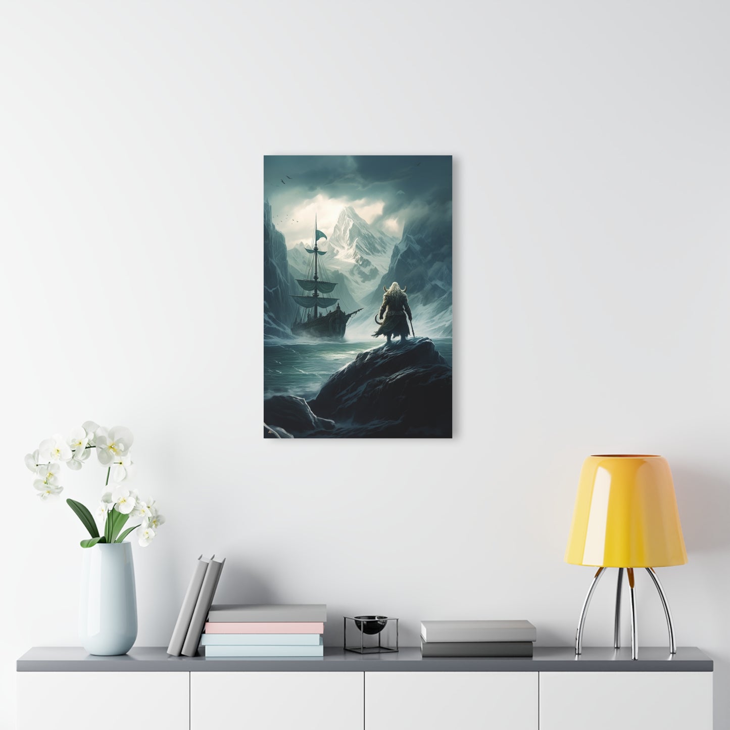 Norse Viking, Mythology, Original Concept Style, Acrylic Wall Art