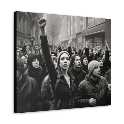 Protest Canvas Art