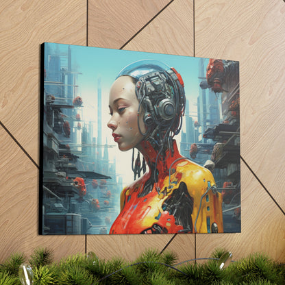 Pretty AI Canvas Art