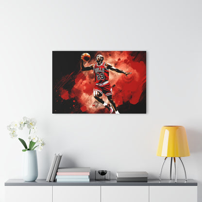 Air Jordan Color Splash, Basketball Fan Concept Style, Acrylic Wall Art