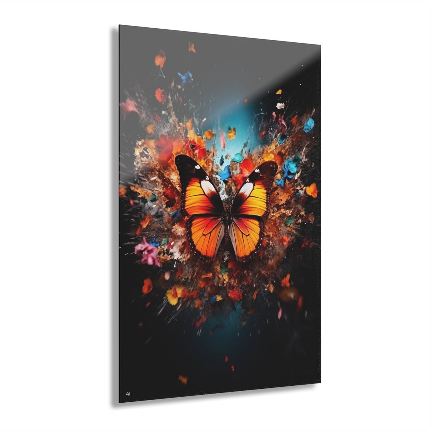 Butterfly Love, Animal, Concept, Acrylic Wall Art