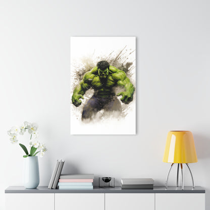 Incredible, Hulk, Bruce Banner, Marvel Color Splash, Concept, Style, Acrylic Wall Art