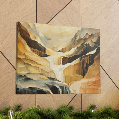 Mountain Range Canvas Art