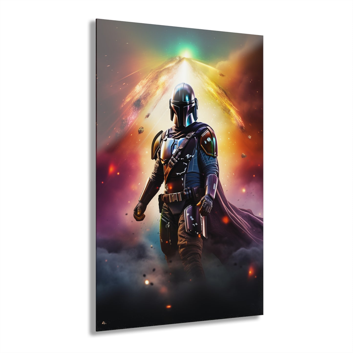 Mando, Pop Culture Concept Style, Acrylic Wall Art