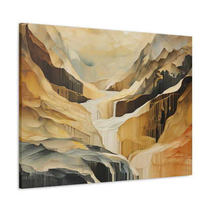 Mountain Range Canvas Art