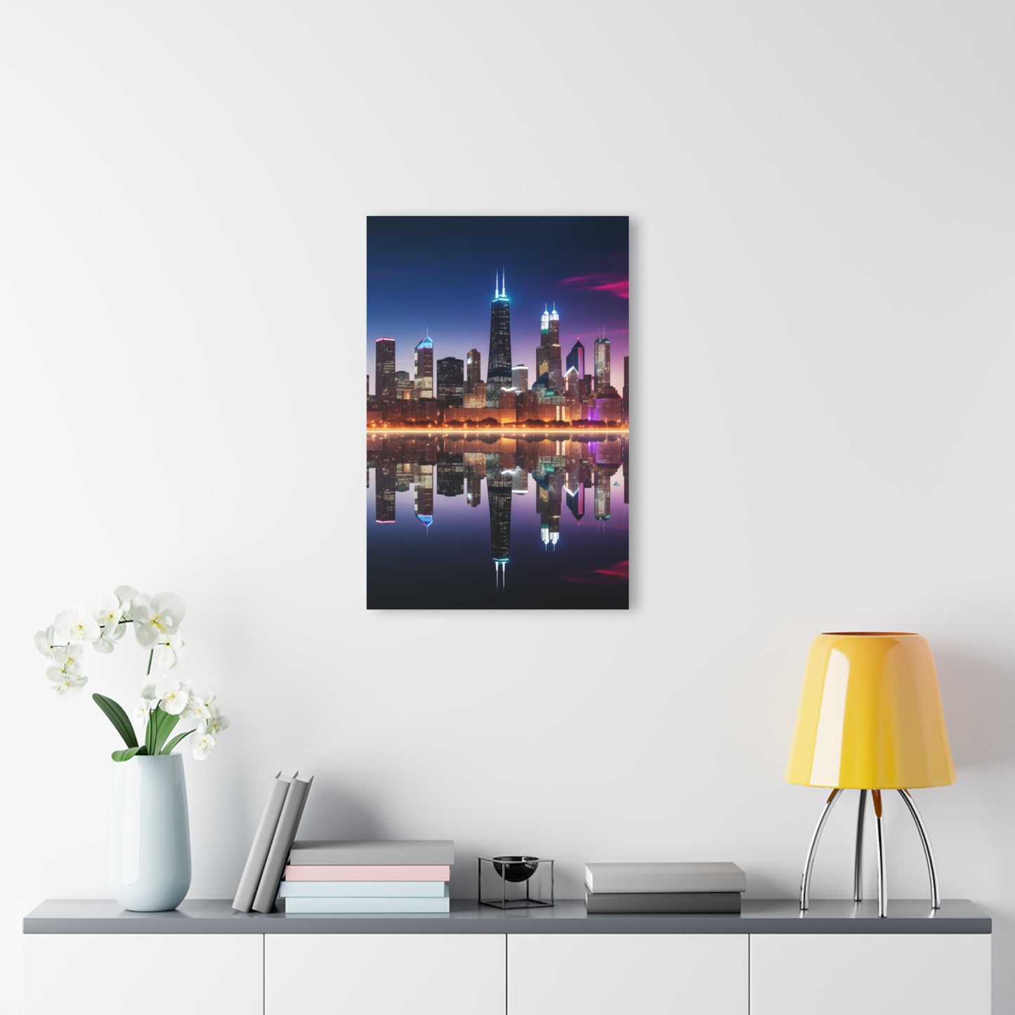 Chicago, Places, Landscape Concept Style, Acrylic Wall Art