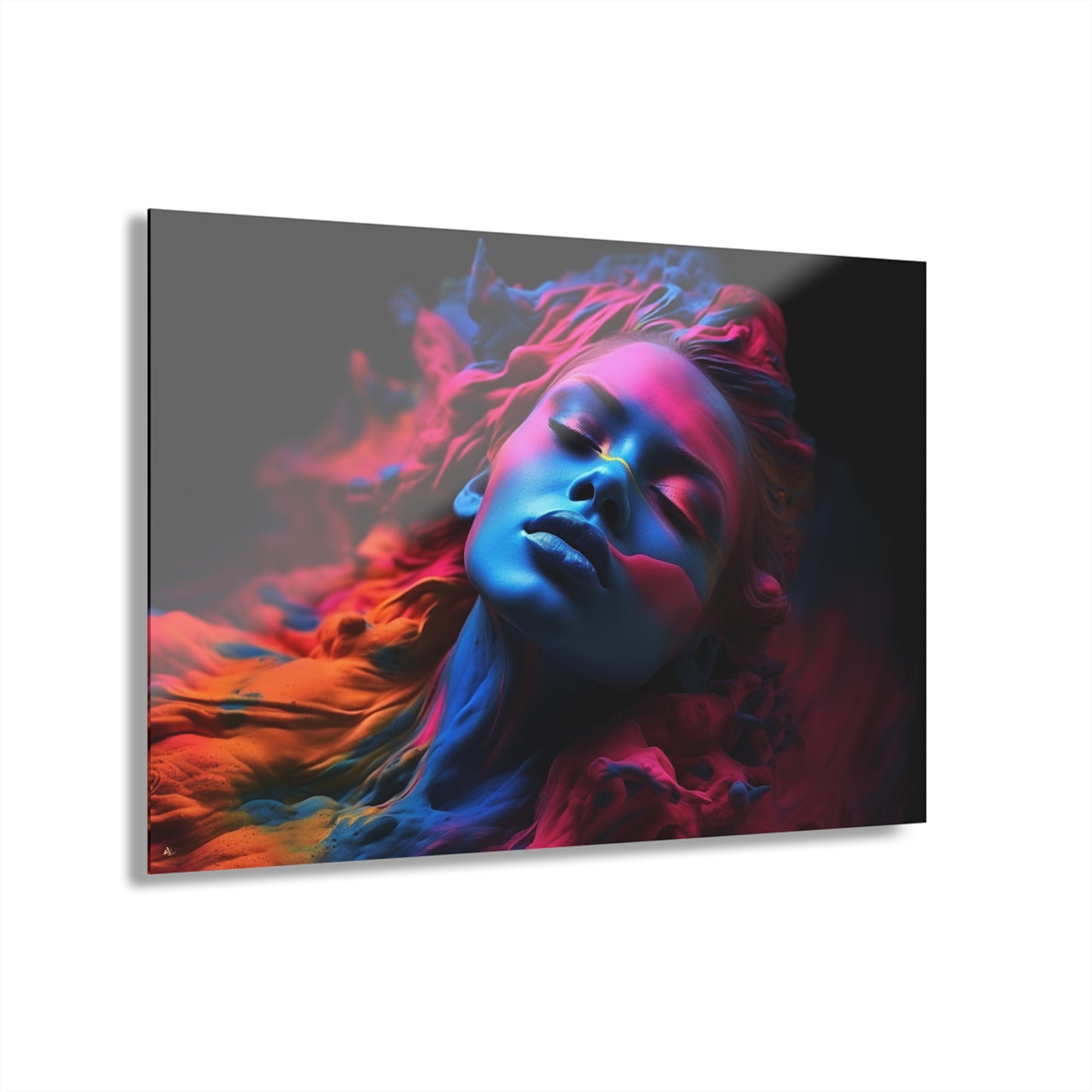 Melt, Concept Style, Color Splash, Acrylic Wall Art