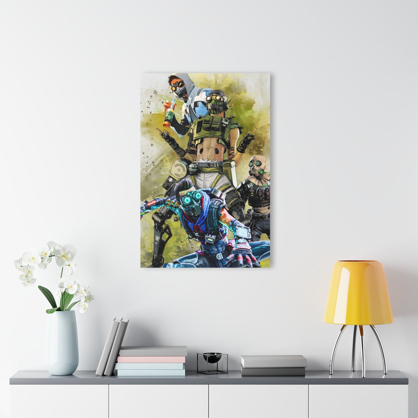 "Octane's Quadrant Odyssey" Apex Legends Fan Concept, Acrylic Wall Art