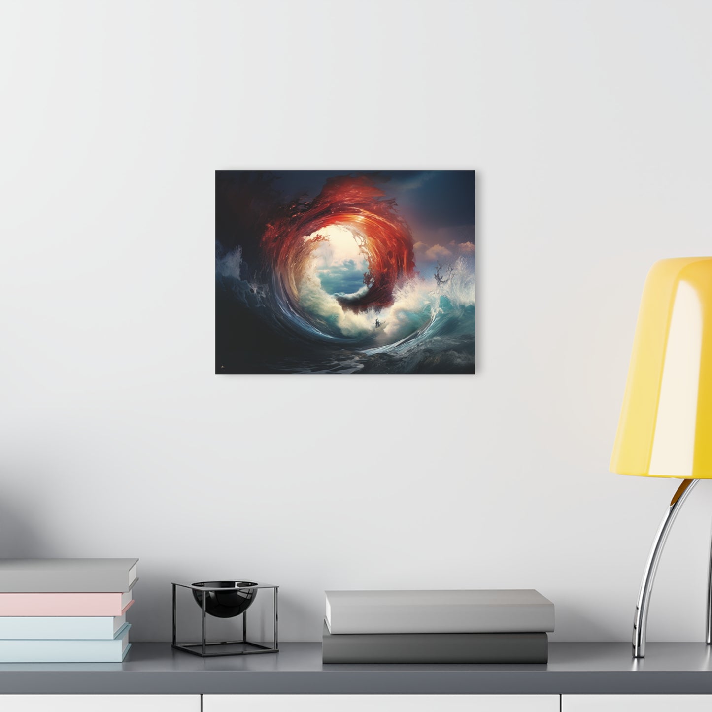 Sea Portal, Abstract Concept Style, Acrylic Wall Art