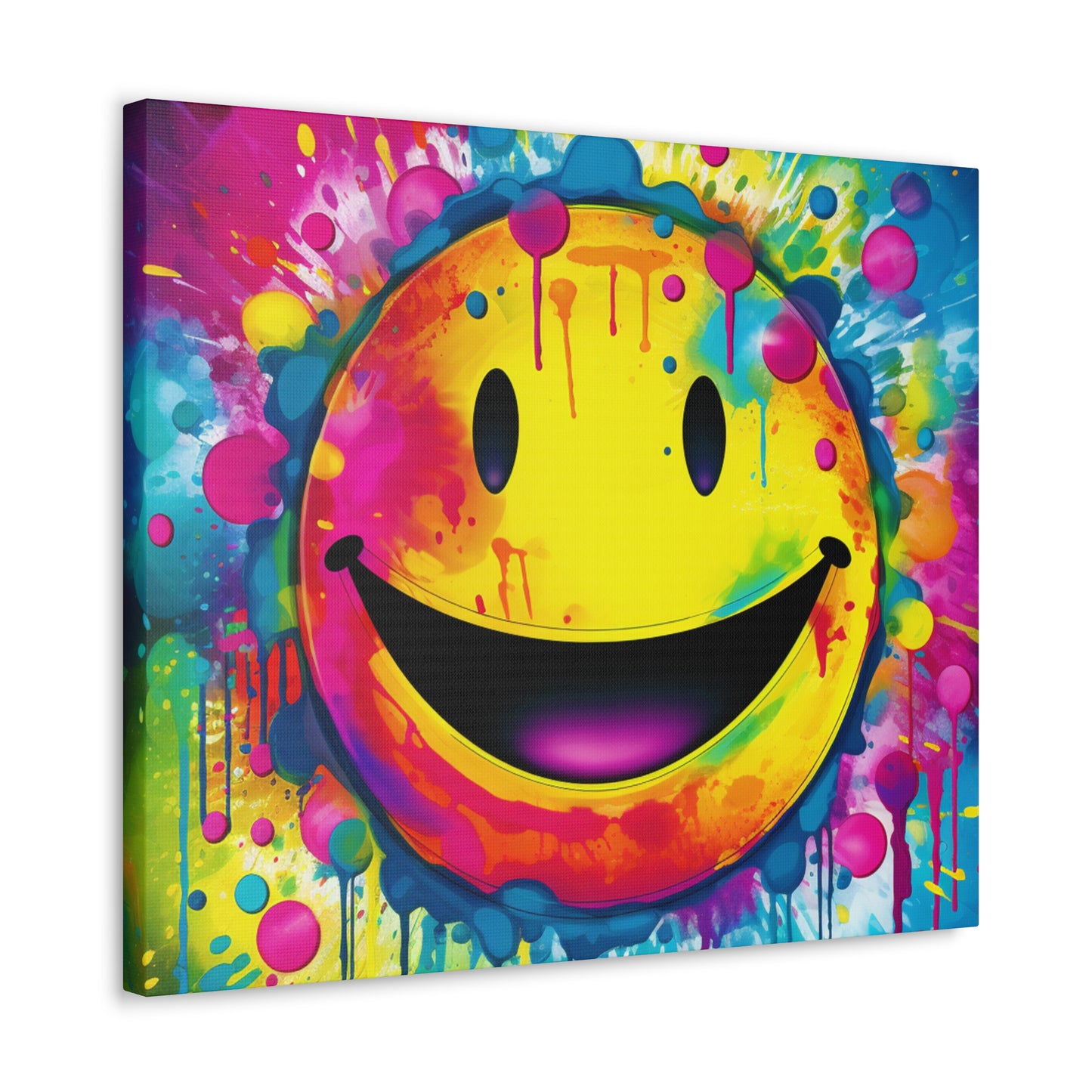 Just Smile Canvas Art