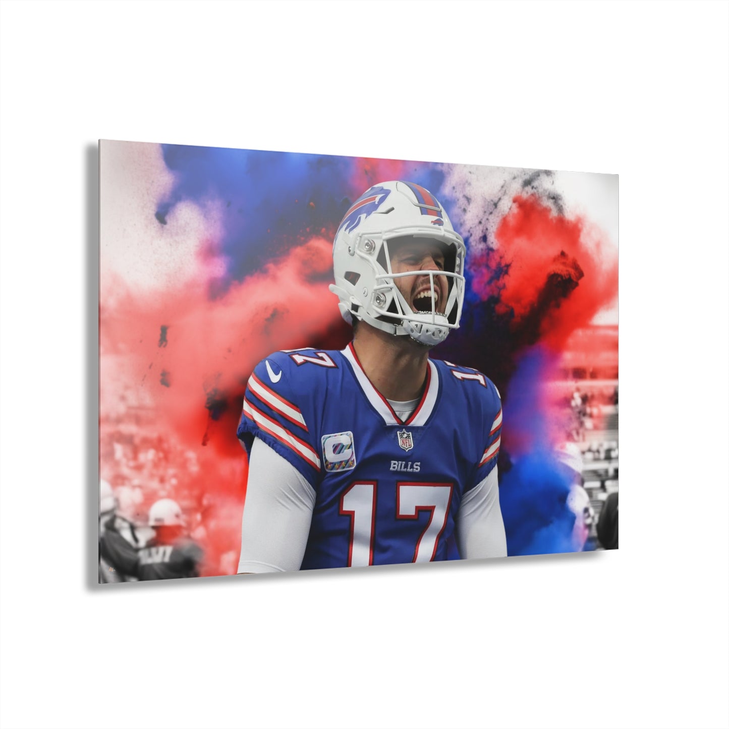 Allen, Bills Fan Concept, Football Lover, Acrylic Wall Art