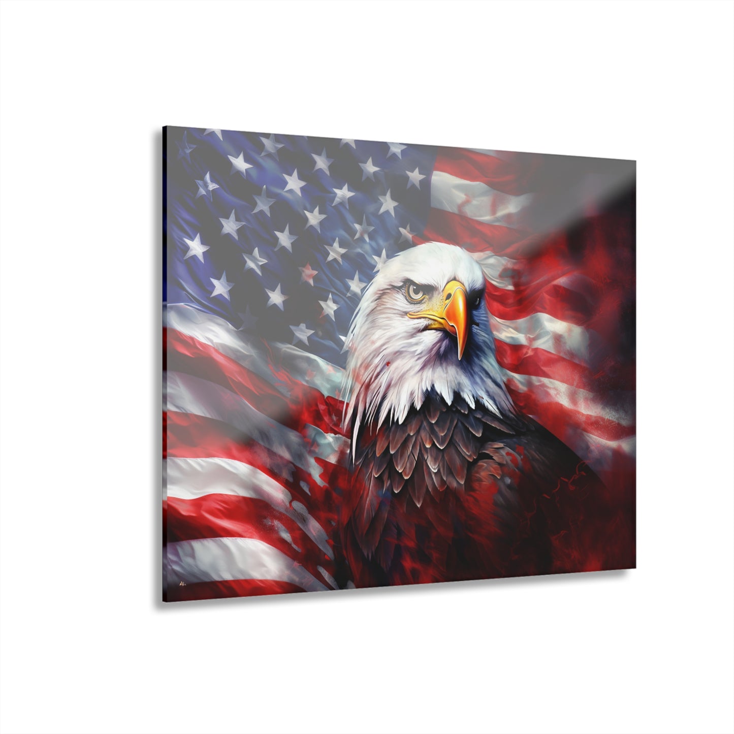 America, Eagle, Flag, Concept, Acrylic Wall Art